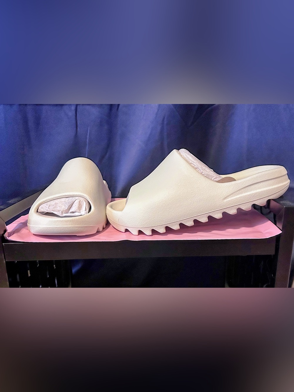Men’s Size 10 Women’s Size 11 Cream YS 01 Slides